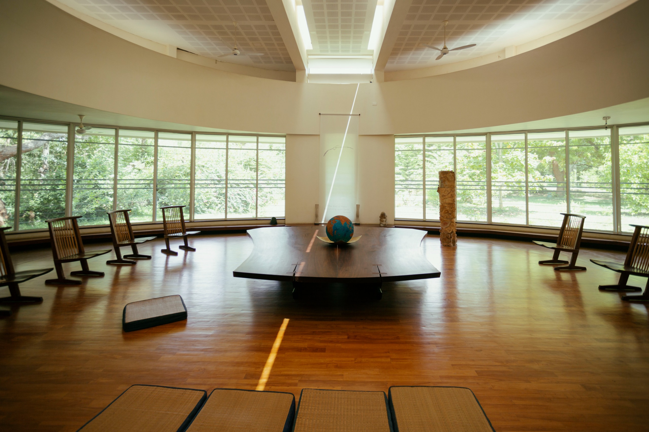 architecture in Auroville
