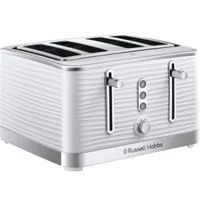 Russell Hobbs White High Gloss Four Slice Toaster - Was £63.59, now £42 (SAVE £21.59) at Amazon Russell Hobbs White High Gloss Four Slice Toaster - Was £63.59, now £42 (SAVE £21.59) at Amazon