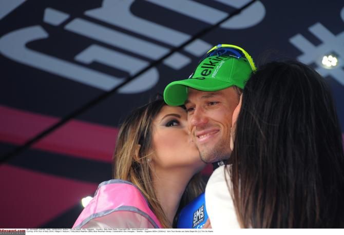 Maarten Tjallingii (Belkin) will spend another day in the blue jersey