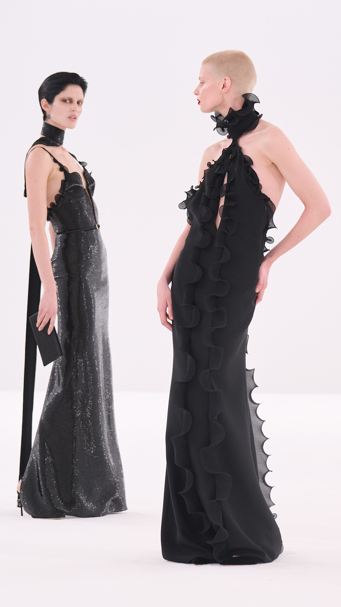 models in the tom ford aw26 show