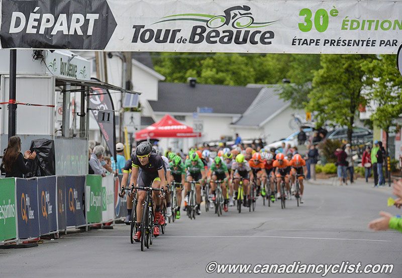 The Saint-Georges Criterium at the Tour de Beauce.