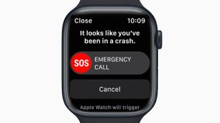 Apple Watch Series 8 crash detection