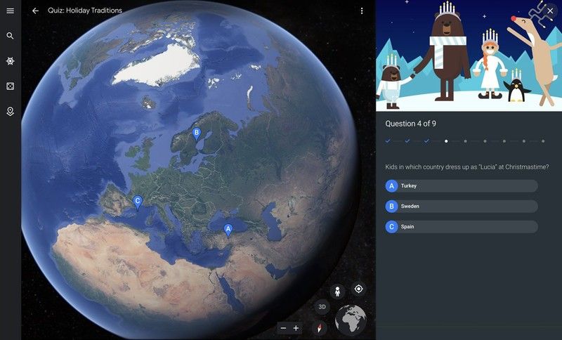 Google Earth quiz