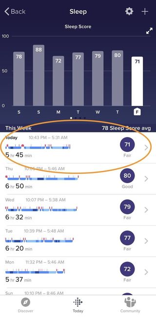 Fitbit SpO2 step 4