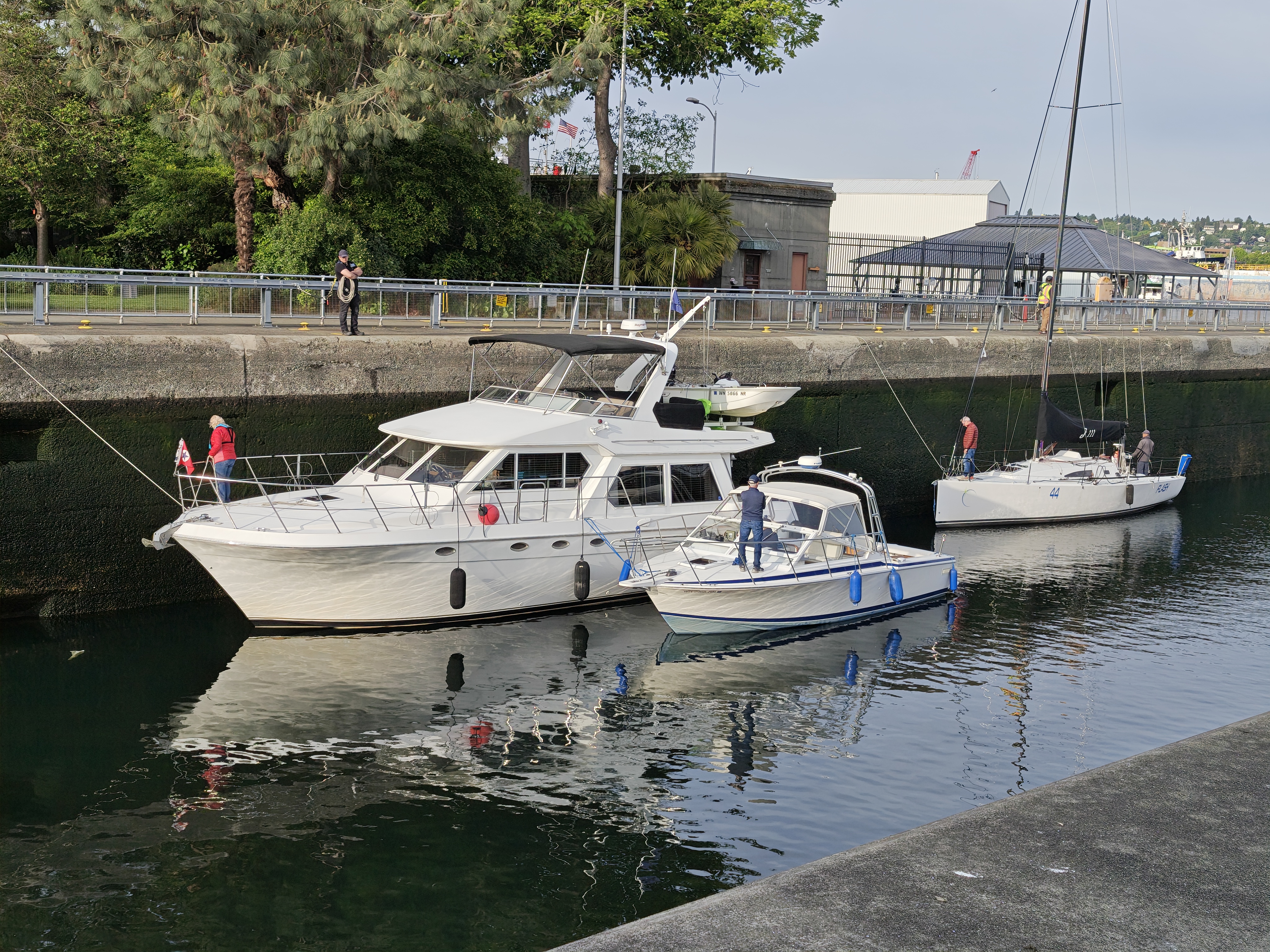 Boats on the water