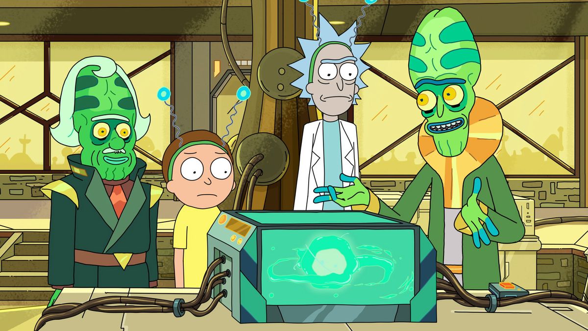 A miniuniverse that powers a car battery? Only in the world of &quot;Rick and Morty.&quot;