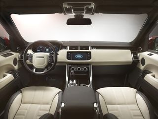 Range Rover , the view of drivers seat