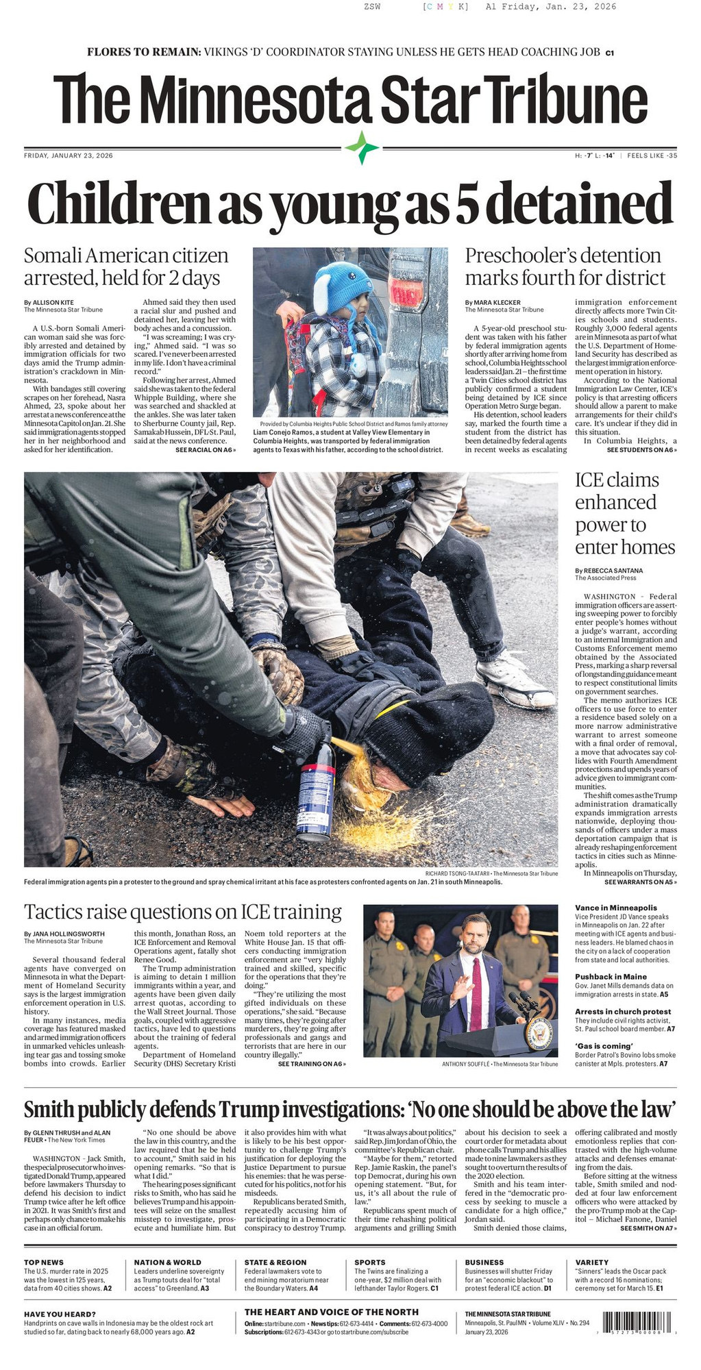 The Minnesota Star Tribune