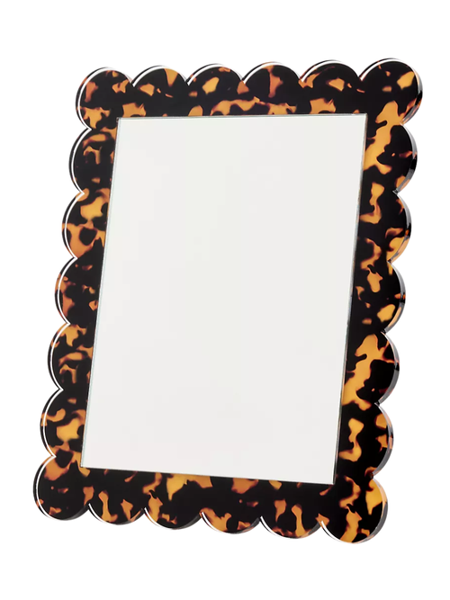 Scalloped Wall & Tabletop Mirror​