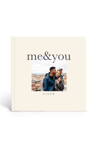valentine's gifts for her - personalised photobook reading me & you