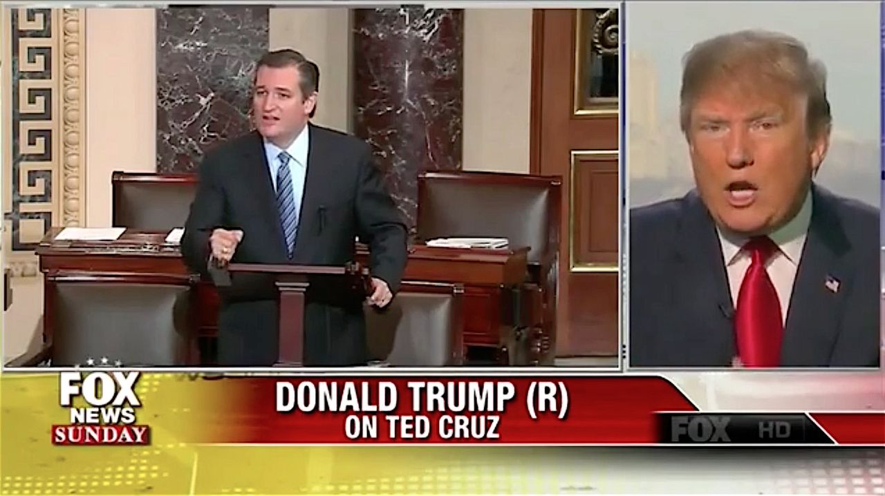 Donald Trump criticizes surging Ted Cruz