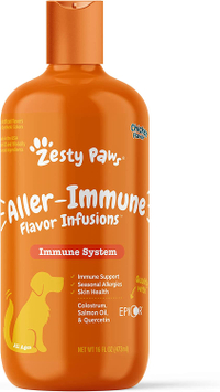 Zesty Paws Allergy &amp; Immune Flavor Infusions for Dogs RRP: $26.97 | Now: $17.48 | Save: $9.49 (35%)
