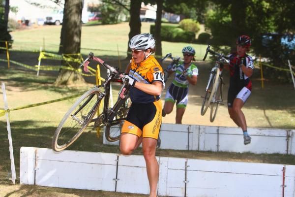The legs were put to the test early in the season with these high barriers.