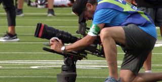 Turns out incredible shots also need incredible lenses, take a look at how NFL Films use this 1 of only 5 in the world lens 