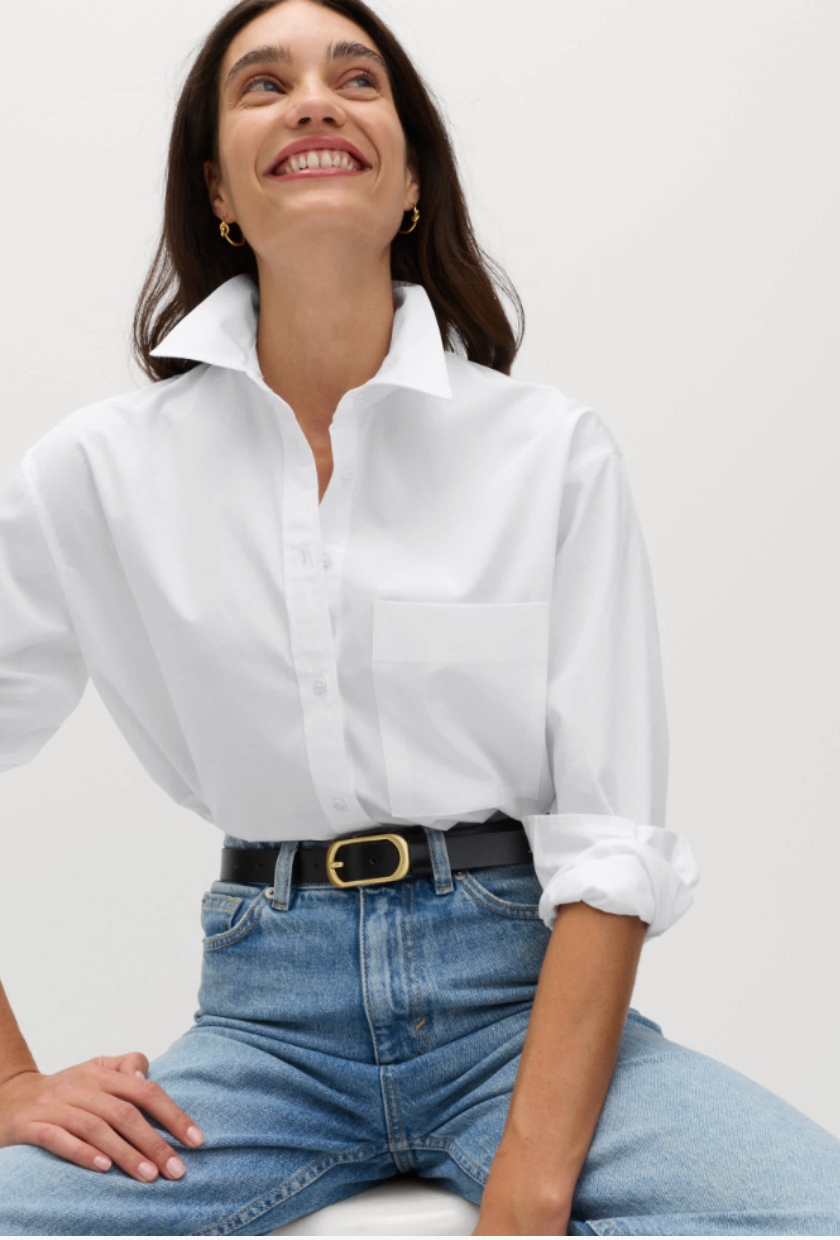 M&amp;amp;S, Pure Cotton Girlfriend Shirt