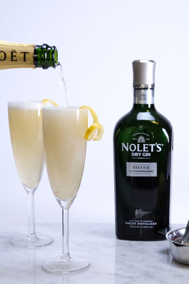 NOLET’S Silver French 75 cocktail