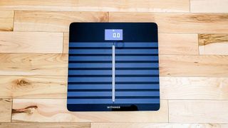 Withings Body Cardio Smart Scale powered on