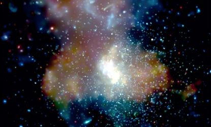 The Milky Way galaxy as seen from NASA's Chandra X-ray Observatory
