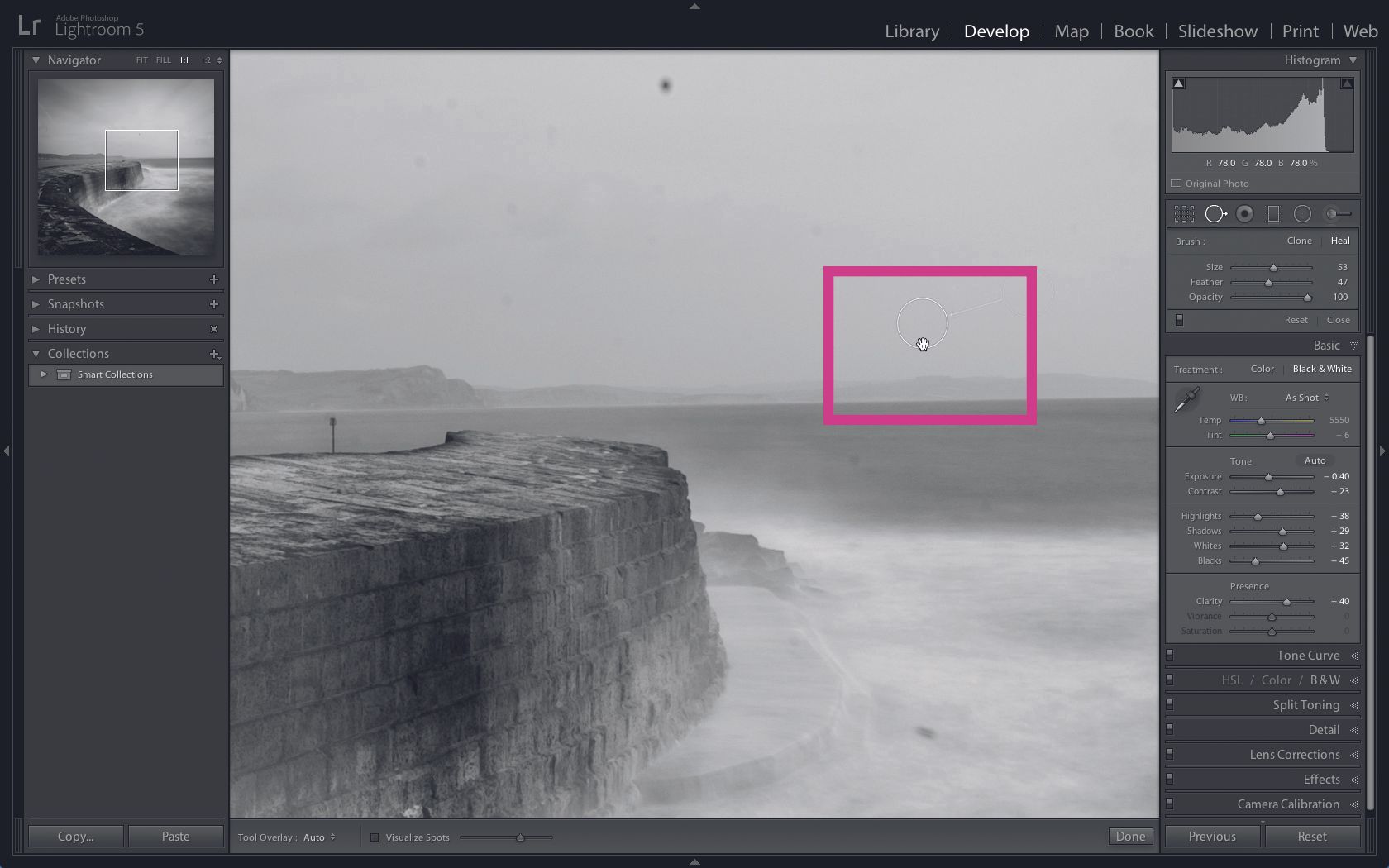 How to remove dust spots using Lightroom’s Spot Removal tool Digital