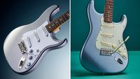 PRS Silver Sky and Fender Stratocaster