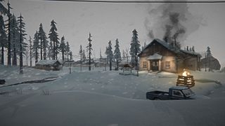 The Long Dark winter cabin
