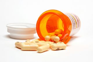 prescription bottle, medication, drug treatments, Rx, medicine bottle, pills