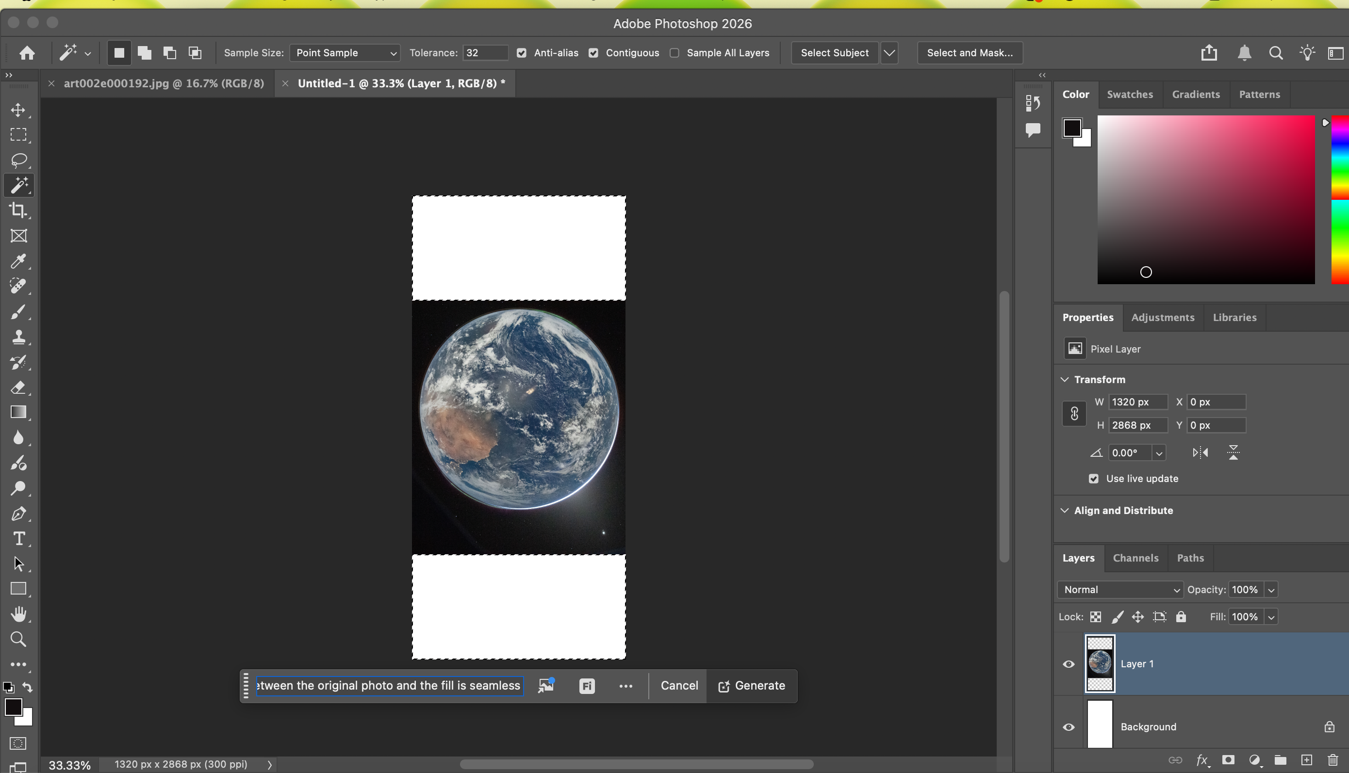 Artemis II Earth Image wallpaper process