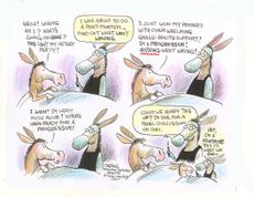 Political cartoon
