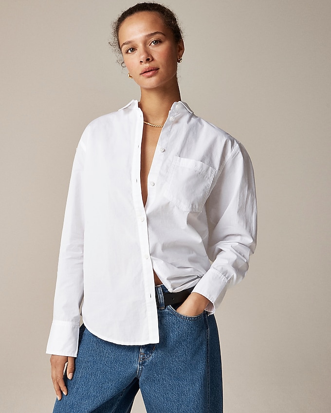 Garçon Classic Shirt in Cotton Poplin