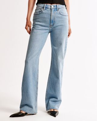 abercrombie, High Rise 90s Relaxed Jean