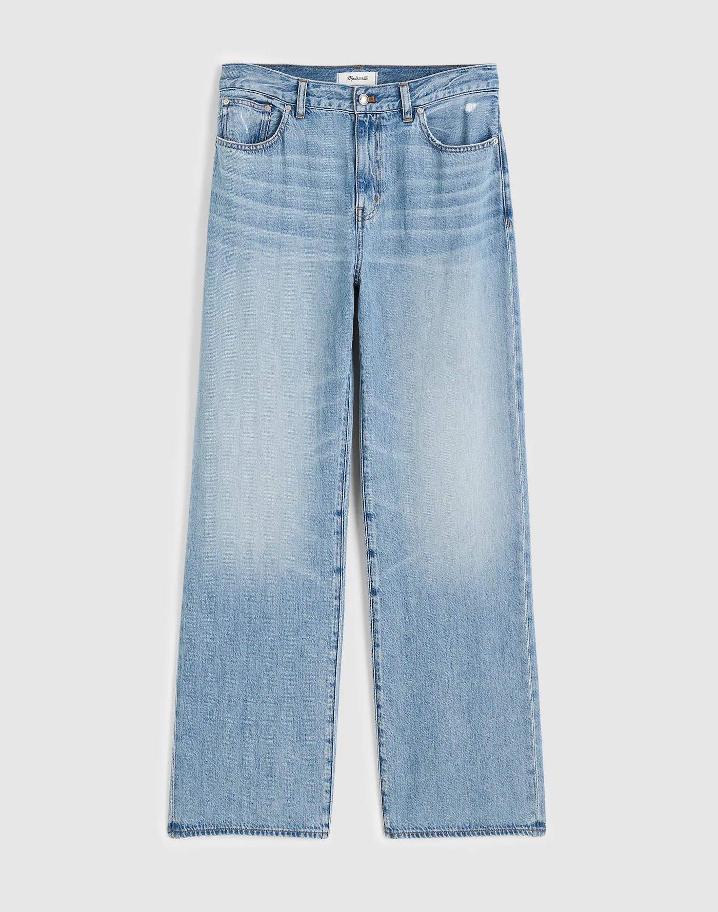 The Perfect Vintage Wide-Leg Jean in Airy Denim