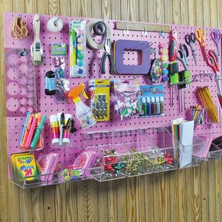 pink peg board kit