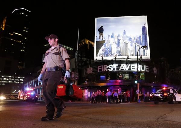 First Avenue after the ceiling collapse.