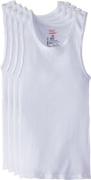 Hanes Boys' 5 Pack Ultimate Comfortsoft Tank