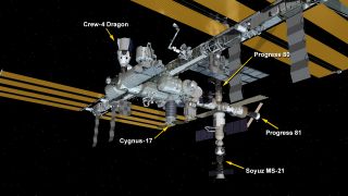 space station diagram