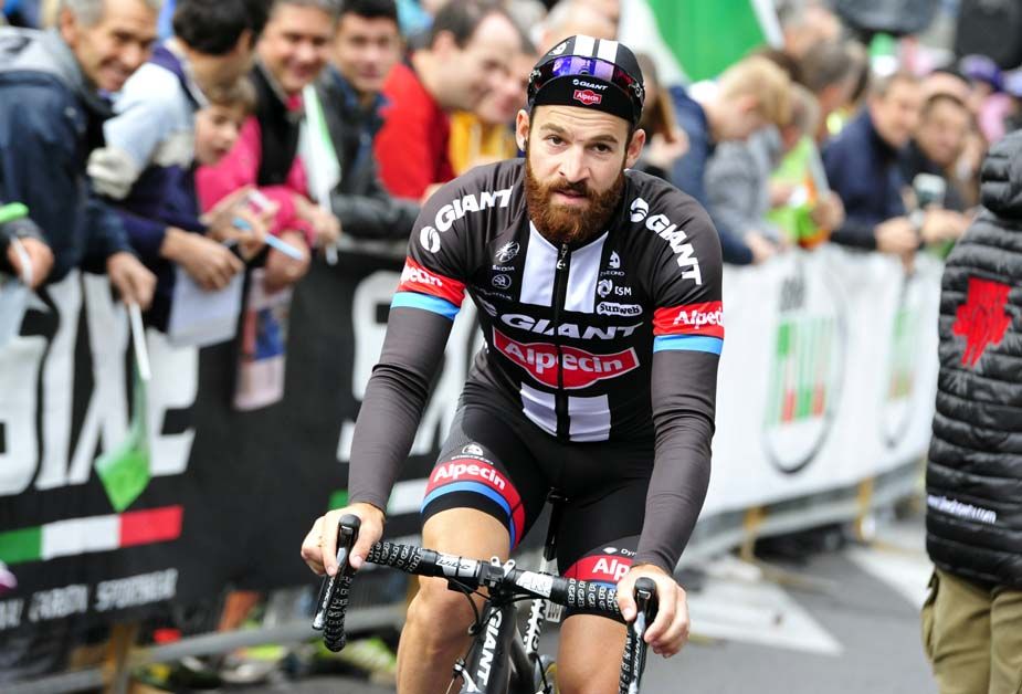 Simon Geschke ahead of the start