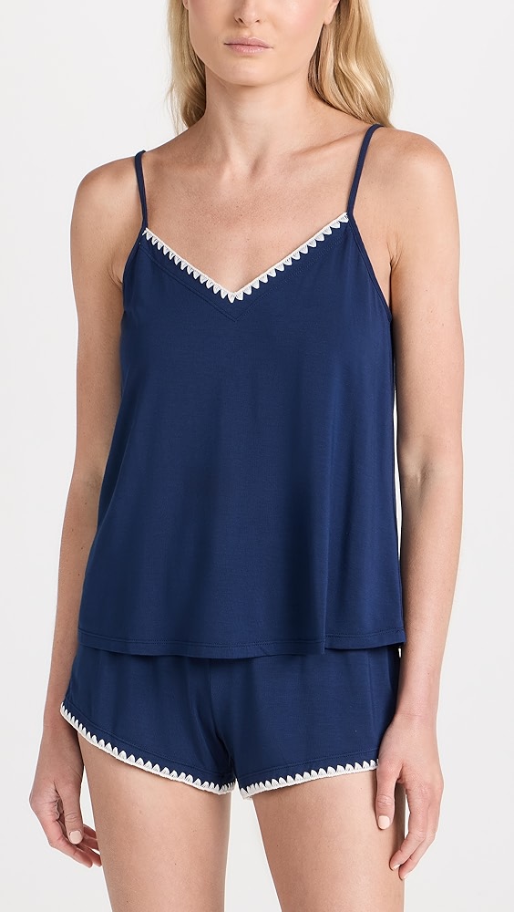 Eberjey Frida - the Whip Stitch Cami &amp;amp; Short Set