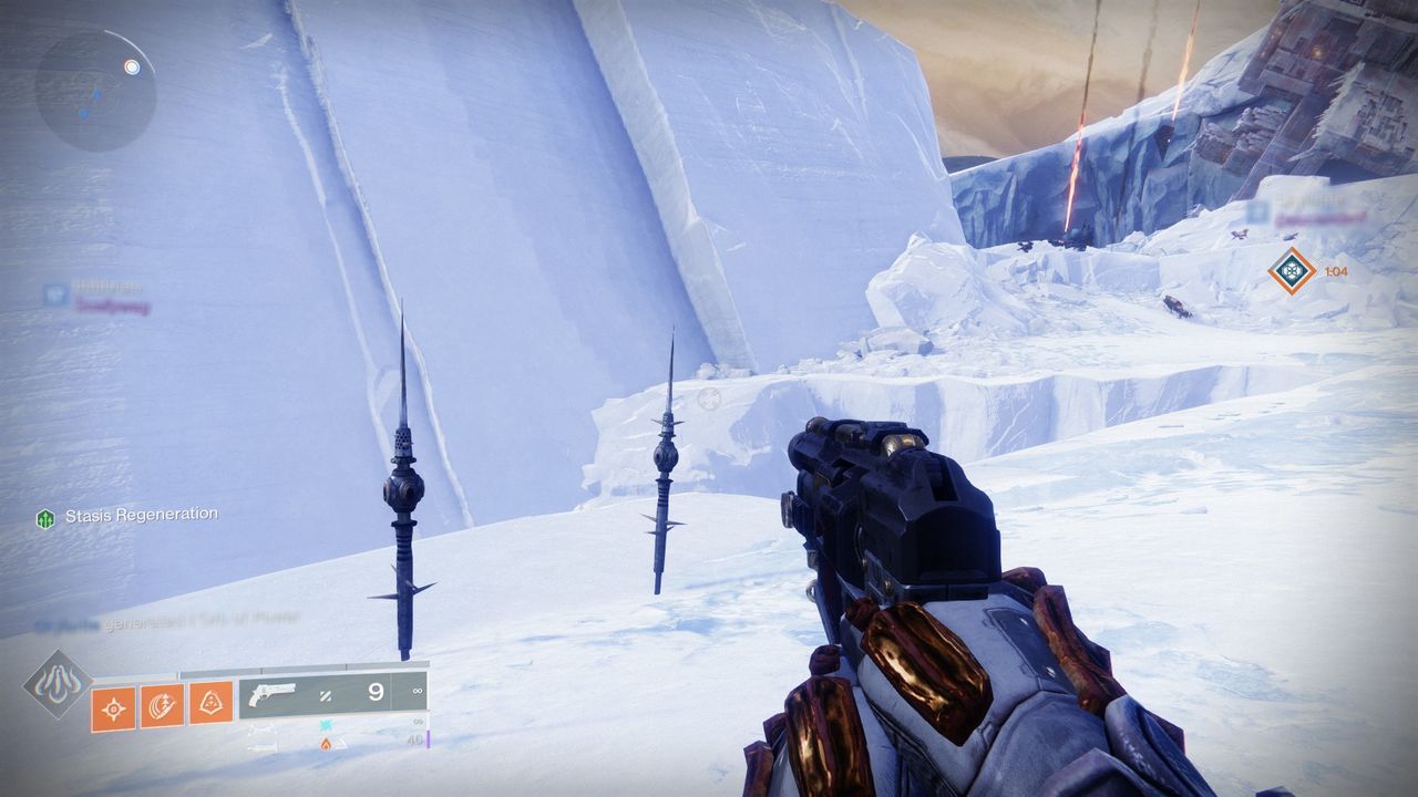 Destiny 2 Override Frequency - Spiky posts by road on Europa
