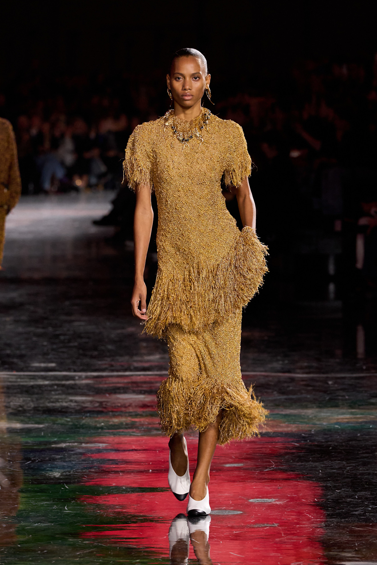 fringe trend on the spring 2026 runways of chanel