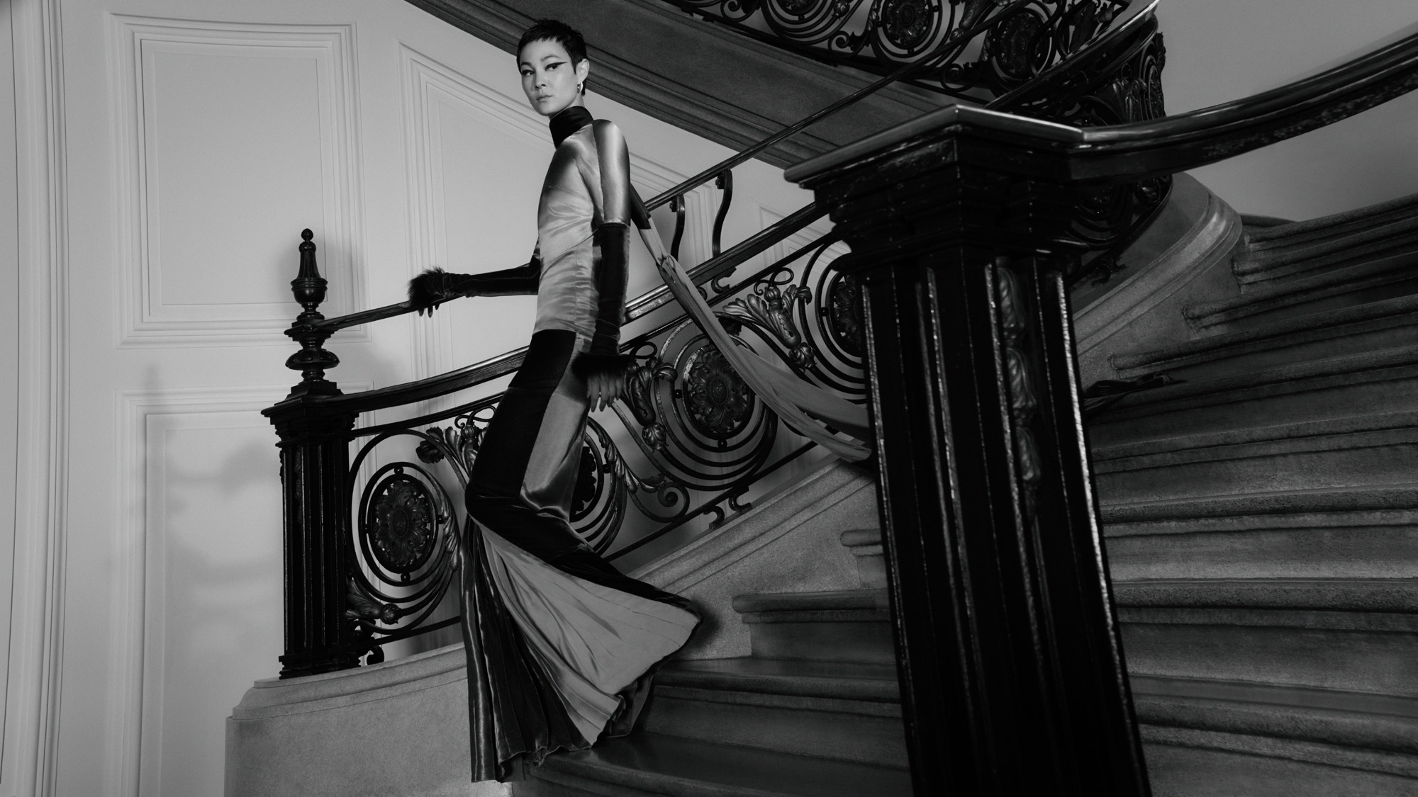 A/W 2025 trend Raw Glamour model wear best A/W 2025 womenswear looks
