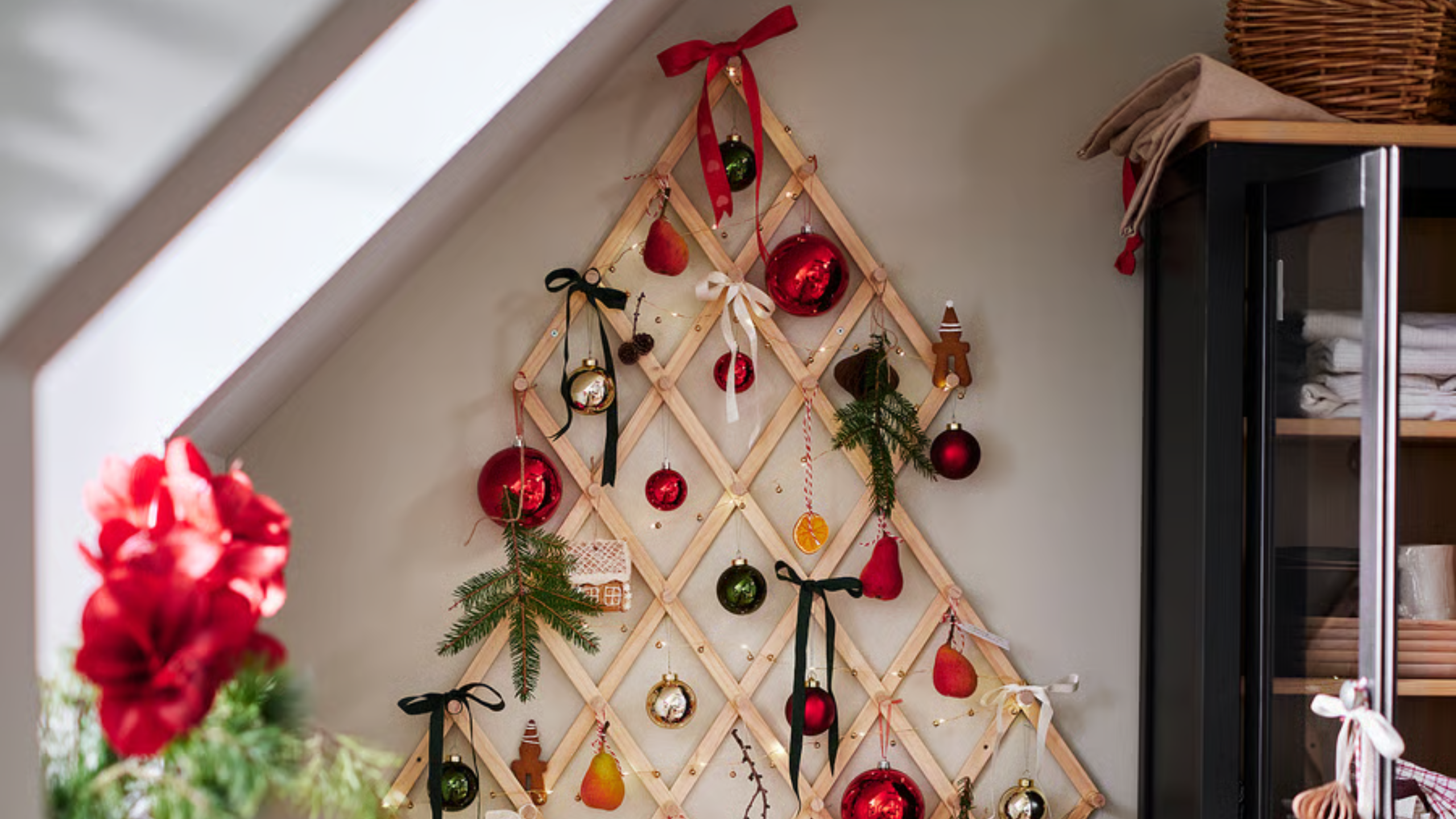 IKEA's Space-Saving Christmas Tree Is Ideal for Small Apartments – and Still Bri...