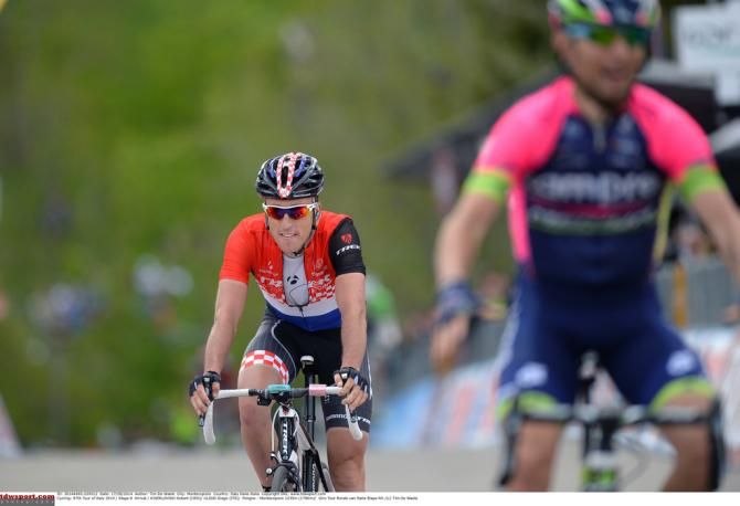 Robert Kiserlovski (Trek) finishes stage 8