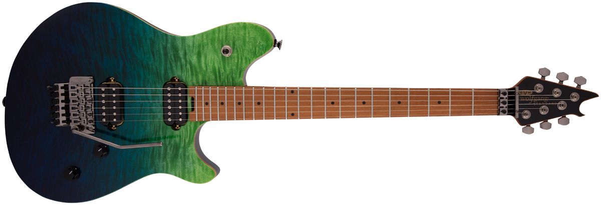 EVH Wolfgang WG Standard QM in Tahiti Night