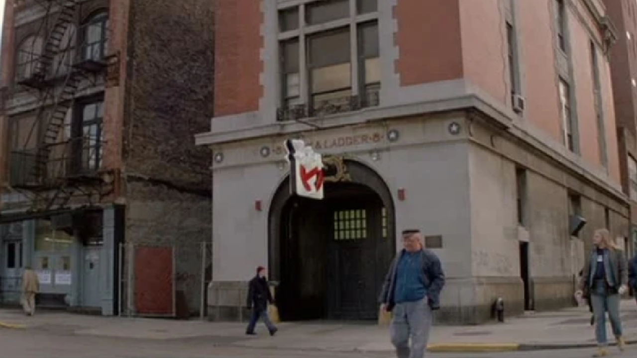 Ghostbusters firehouse.