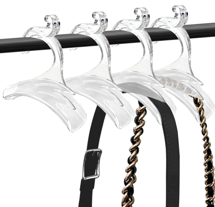 Hanging purse organizer.