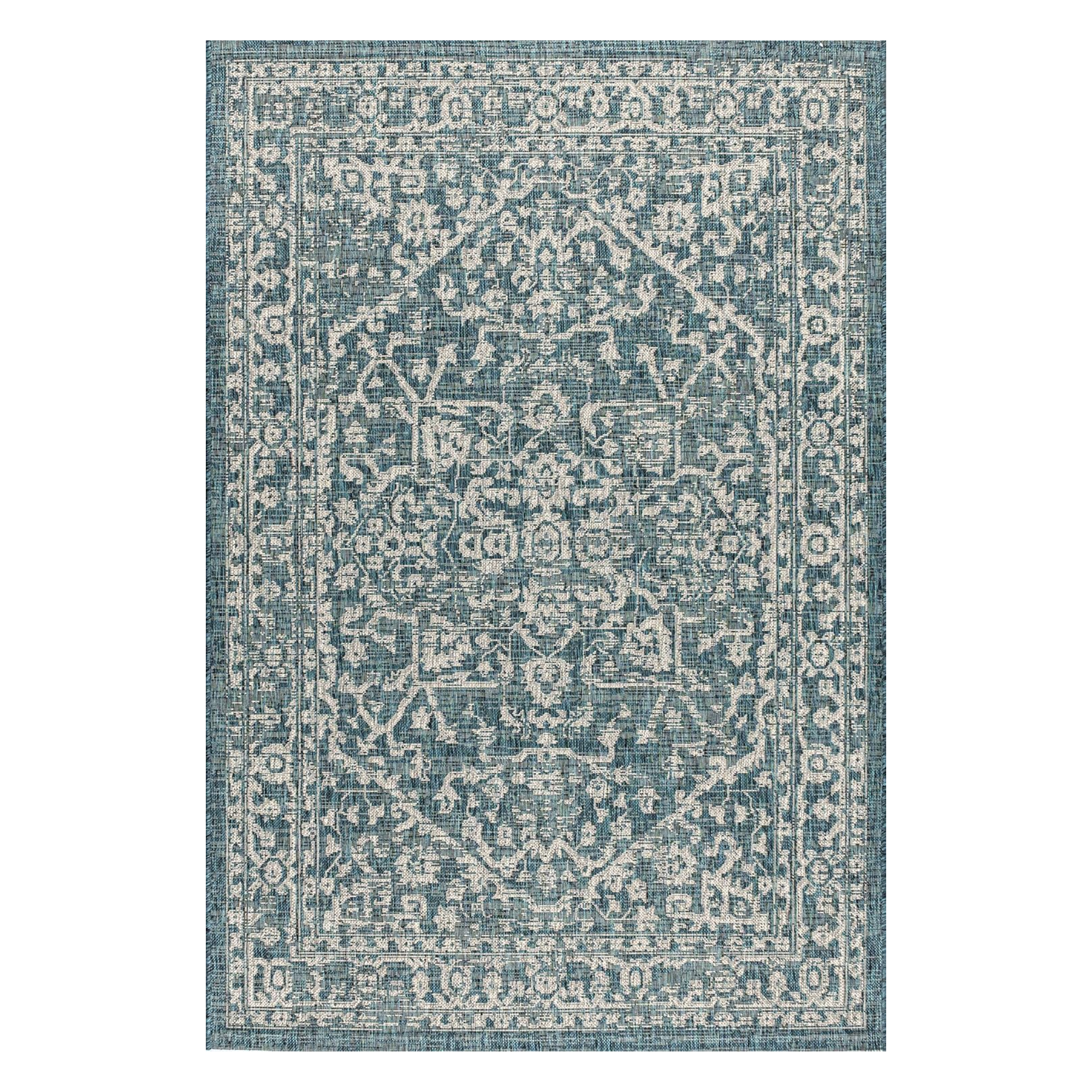 a decorative outdoor rug from amazon
