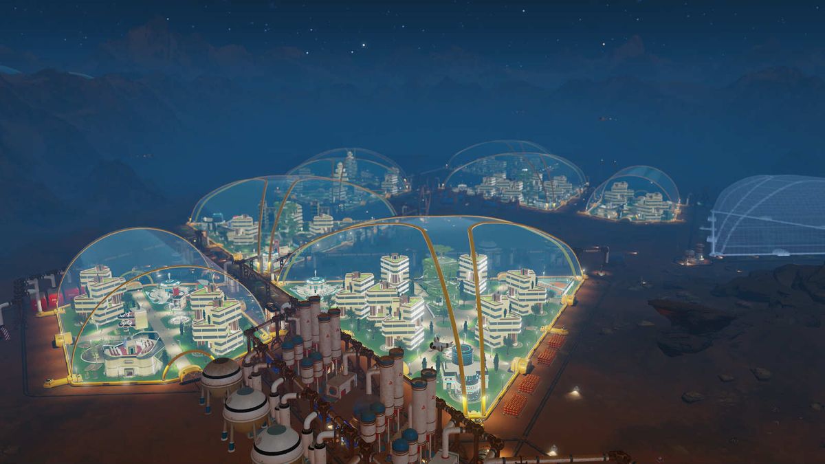 Surviving Mars to add new space domes and longawaited tutorial on