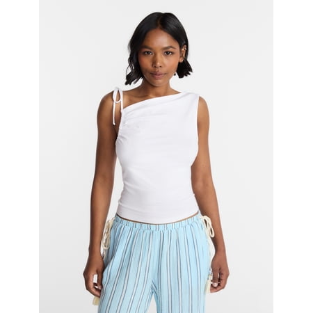 No Boundaries One Shoulder Ruched Top, Women&amp;rsquo;s Xxs-Xxl