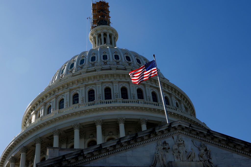 A view of the U.S. Capitol building