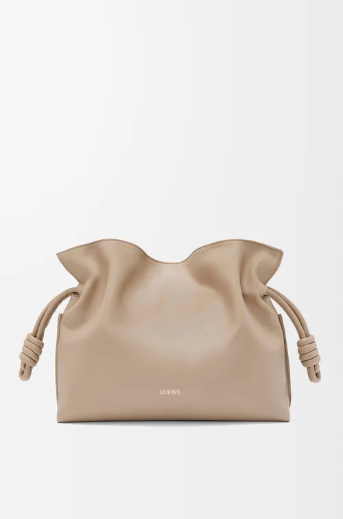 Large Flamenco Clutch in Nappa Calfskin